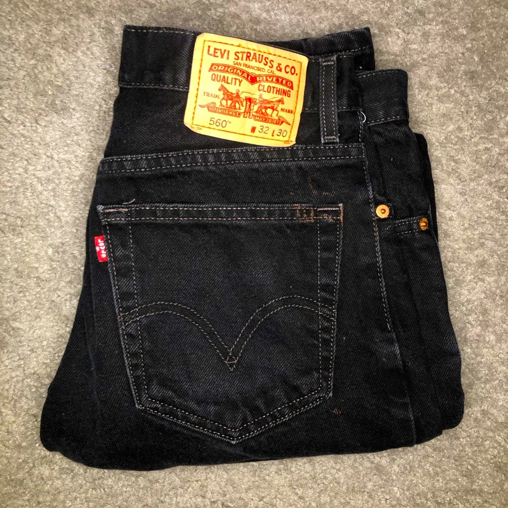 Black Vintage Levi’s High Rise